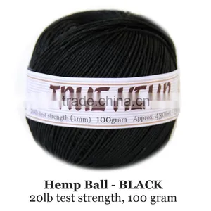 1mm Natural Hemp Twine Cord Ball thumbnail-4