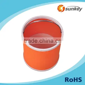 11 Litre Folding Camping Kitchen Bucket Orange thumbnail-2