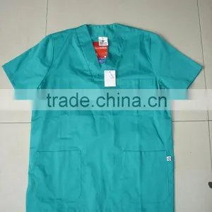 100% Cotton Material Nursing Cover Doctor Uniform Hospital Working Coverall With Customer Logo Cheap thumbnail-2