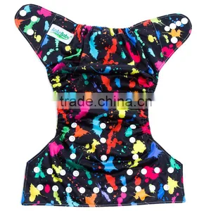 2016 Baby Product Machine Washable Printed Cloth Diapers Supplier's Choice thumbnail-6