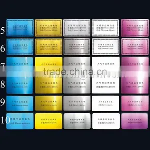New! High Quality Cheap Membership Cards Print Metal Business Cards Made From China thumbnail-1