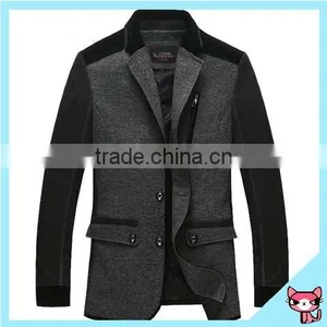 Lapel Classic Suit Men Jacket With 100% Polyester thumbnail-1