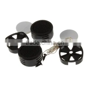 2 Pcs Universal Car Speaker High Efficiency Mini Dome Tweeter Loudspeaker 2x 500W Super Power Audio Sound Klaxon Tone For Car thumbnail-1
