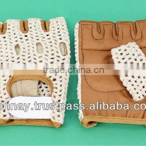 Knitted Crochet Cycle Bicycle Gloves thumbnail-1