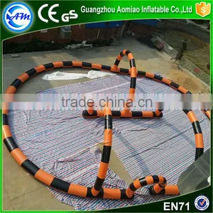 Outdoor Inflatable Race Track r Track for Sale Inflatable Zorb Ball Track for Rental thumbnail-1
