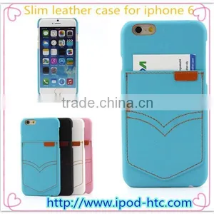 New Arrival Stylish Phone Leather Case ,4.7 Inch Slim Phone Leather Case for Iphone 6 in Stylish and Fresh Colors thumbnail-1