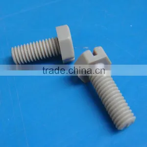 Customized Fasteners High Precision Injection Moulding Custom Peek Plastic Pan Head Screw thumbnail-3