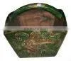 Chinese Antique Wooden Hand-painted Box thumbnail-1