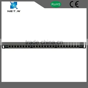 24 Ports FTP CAT5e Patch Panel With LED Light, Easy to Detect Rj45 Type thumbnail-5