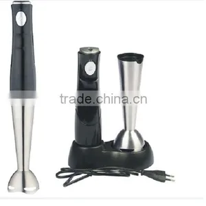 New Electric Mini Hand Blender Automatic Kitchen Hand Blender With Battery thumbnail-1