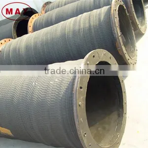 Discharge Rubber Hose DN250mm With Steel Flanges thumbnail-1