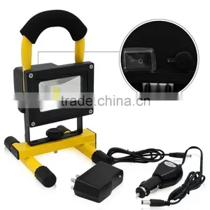 Rechargeable Flood Light Portable LED Flood Light Durable Waterproof Emergency Light Trouble Lamp Stand for Car Travel thumbnail-4