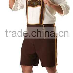 Adult Oktoberfest Costumes Lederhosen German Beer Man Costumes Party Costumes BMG-2092 thumbnail-1