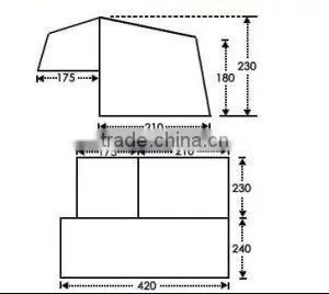 Camping Car Camper Trailer Tent thumbnail-6