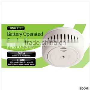 High-quality Best-price Battery Operated Smoke Detector thumbnail-1