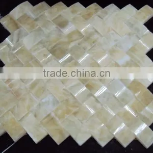 Honey Onyx Mosaic---3D Desigh----Cheapest Price thumbnail-6