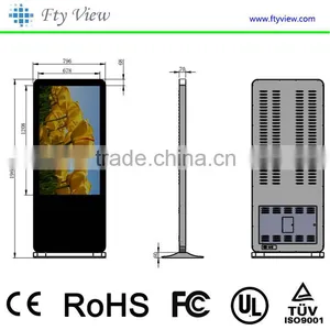 55 Inch High Resolution Touch Screen Android Network Advertising Display thumbnail-4