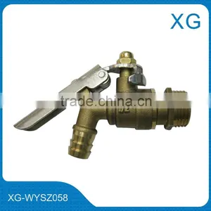 Cheap Price Brass Body Brass Ball Water Tap With Lock/garden Water Faucet With Lock/Child Lockable Water Bibcock Water Faucet thumbnail-1