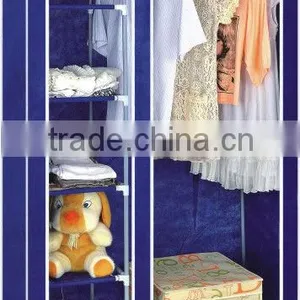 Non-woven Fabric Wardrobe/bedroom Wardrobes/folding Portable Wardrobe/ Closet/wardrobe thumbnail-1