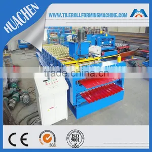 Cnc Cold Formed Steel Wall Panel Roll Forming Machine Making Metal Tile thumbnail-1