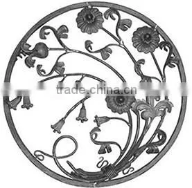 Wrought Iron Floral Disc thumbnail-1