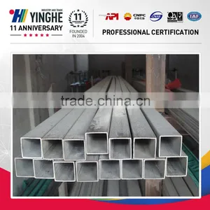 Shs Manufacturer Spply Hollow Section Pre Galvanized Iron Non Alloy Steel Rectangular Square Pipes Factory Price Made in China thumbnail-4
