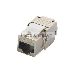 RJ45 Cat6 FTP Toolless Keystone Jack thumbnail-1
