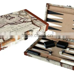 Promotional Leather Backgammon Set thumbnail-1