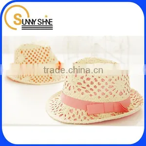 Sunny Shine Women Handmade Straw Cowboy Hat thumbnail-1