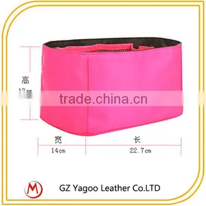 Newest Canvas Non-zipper Cosmetic Bags Cases With Compartments thumbnail-6
