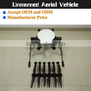 Custom Made Carbon Fiber UAV Frame for Composite Uav Surveillance With Camera thumbnail-1