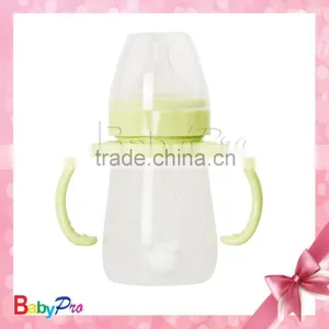 China Supplier Eco-friendly Material Cute Form Baby Bottle Silicone Bottle Handle New Feeding Bottle thumbnail-5