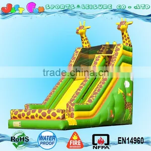 High Quality Commercial Grade Sika Deer Inflatable Slide for Kids for Sale thumbnail-1