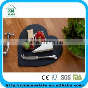 Lovely Heart Shaped Slate Table Mats as Gifts for Foodies thumbnail-1