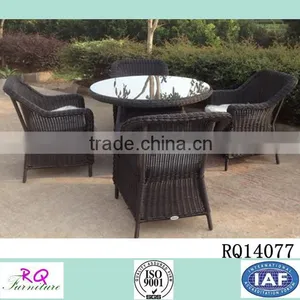 Outdoor Table PE Rattan Alum Frame Rattan Table Sets thumbnail-1