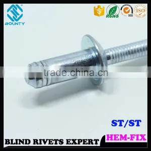 HIGH QUALITY HOT SELLING FACTORY HIGH SHEAR STRENGTH HM RIVETS FOR WAREHOUSE RACKING thumbnail-6