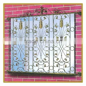 Top-selling Golden Modern Metal Window Fencing thumbnail-1