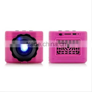 G29 Mini 5 ANSI Lumens Gift Kids Projector Children Projector 3x AA Battery Mini Projector hd 1080p thumbnail-1