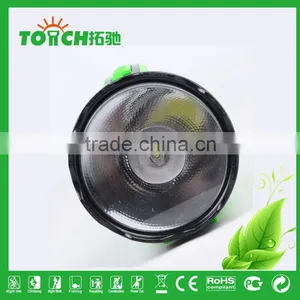 Multifunctional LED Plastic Solar Rechargeable Flashlight Lamp With Charger Plastic Camping Light Lamps thumbnail-5