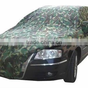 China Textile Waterproof Camo Fabric Car Cover thumbnail-1