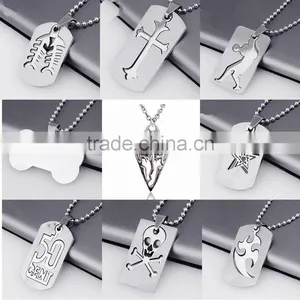 Low Price Custom Stainless Steel Dog Tag Newly Designing Steel Dog Tags High Quality Stainless Steel Dog Tags thumbnail-1