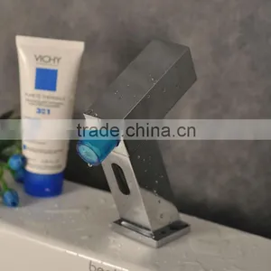 LED Automatic Sensor Brass Basin Faucet thumbnail-1