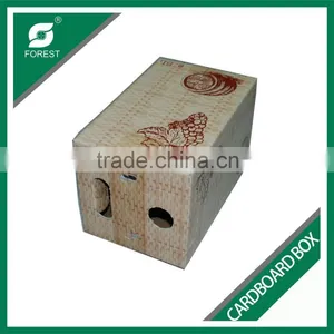 CUSTOM PRINTED CARDBOARD PACKING BOX FOR FRESH FRUIT TOP AND BOTTOM CORRUGATED PACKING BOX WITH FULL LID thumbnail-5