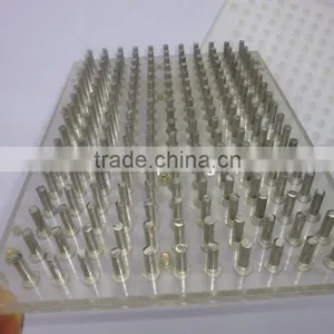 187 Holes Manual Capsule Filling Machine + Tamping Tool Size 00# Capsule Plastic Sheet thumbnail-1