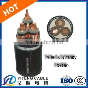 Up to 35KV, XLPE Insulated ROHS Compliant Medium Voltage Power Cable thumbnail-1
