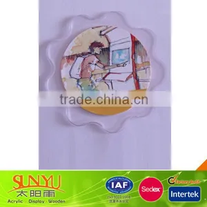 Transparent Acrylic Coaster With Insert Design thumbnail-1