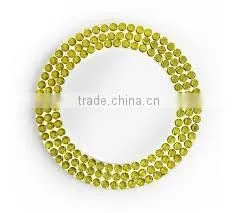 Yellow Bead Charger Plate thumbnail-1