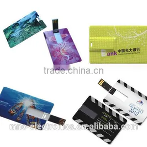 Both Sides Full Color Personalized Logo Printing Business Credit Card Size 2gb, 4gb, 8 gb Usb Flash Memory Disk Pen Drive Supplier's Choice thumbnail-6