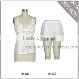 Chinese Good Quality 100%cotton Pajamas for Women thumbnail-1