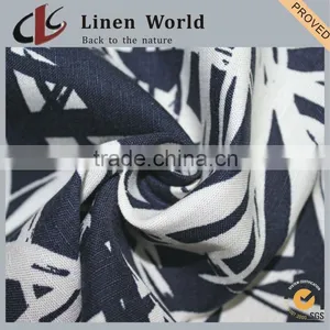 35443 Linen Viscose 30/2*9 54*43 53/54" Printed Fabric thumbnail-1